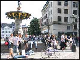 Copenhagen fountain